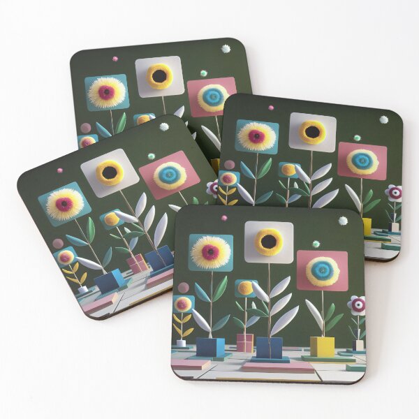 Item preview, "Eclectic garden on a cushioned bed" designed and sold by Tecno-Art-Land.