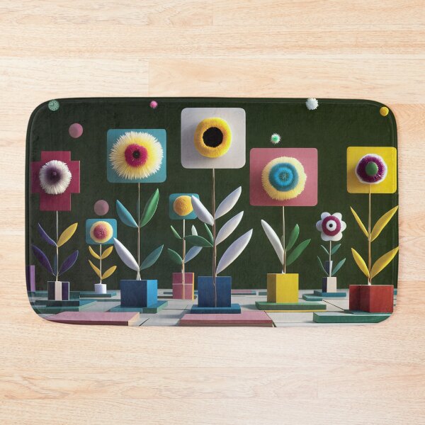 Item preview, "Eclectic garden on a cushioned bed" designed and sold by Tecno-Art-Land.