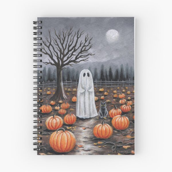 Aperçu de l'œuvre Fantôme dans le champ de citrouilles 043 créée et vendue par Ghosture.