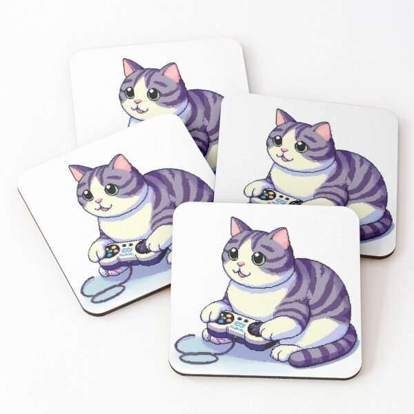 Item preview, Gaming Fat Cat designed and sold by EternalFall.
