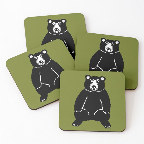 Item preview, Happy Black Bear designed and sold by Joslin Fields.