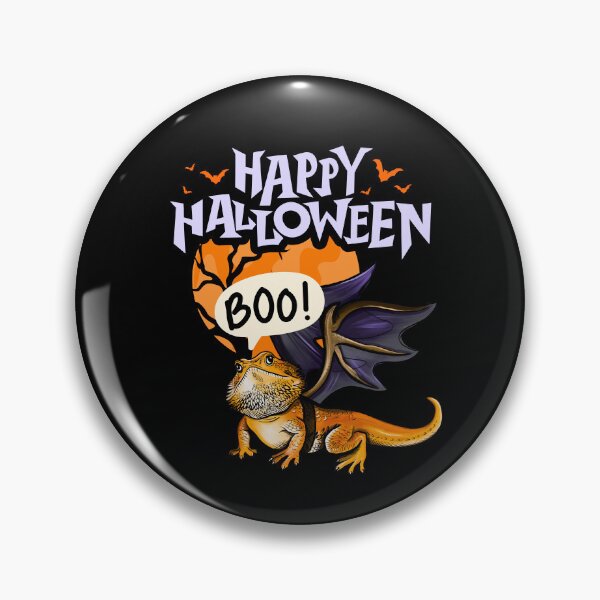 Item preview, Happy Halloween Bearded Dragon Design designed and sold by BeataY6Art.