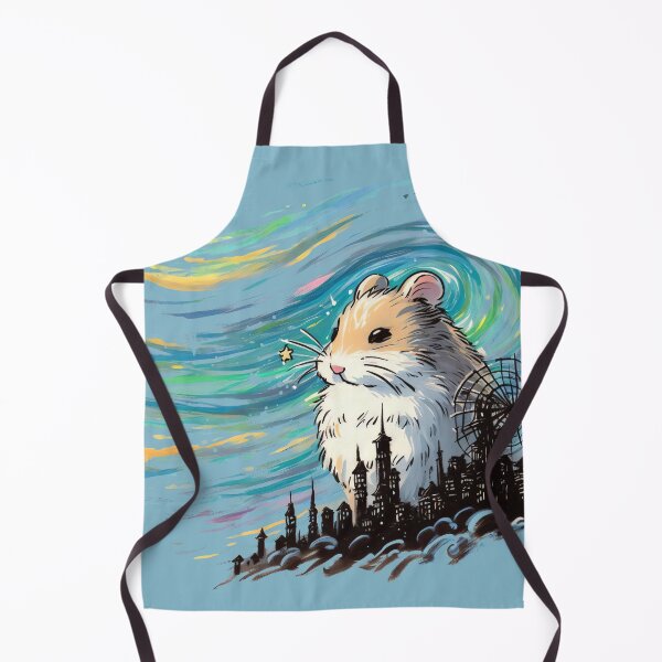 Item preview, Giant Hamster Guardian Over Tiny City designed and sold by Slick-Waffles.