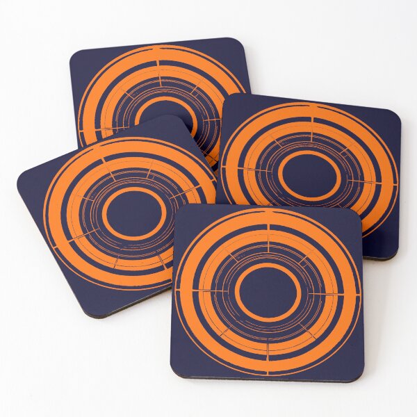 Item preview, Orange Tron Disc designed and sold by BLUEiceberg.