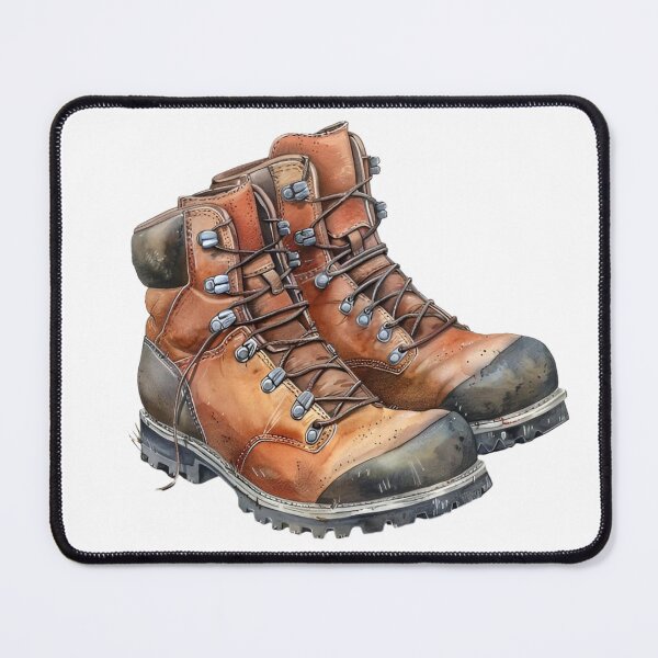 Item preview, Watercolor Hiking Boots designed and sold by KSimpson838.