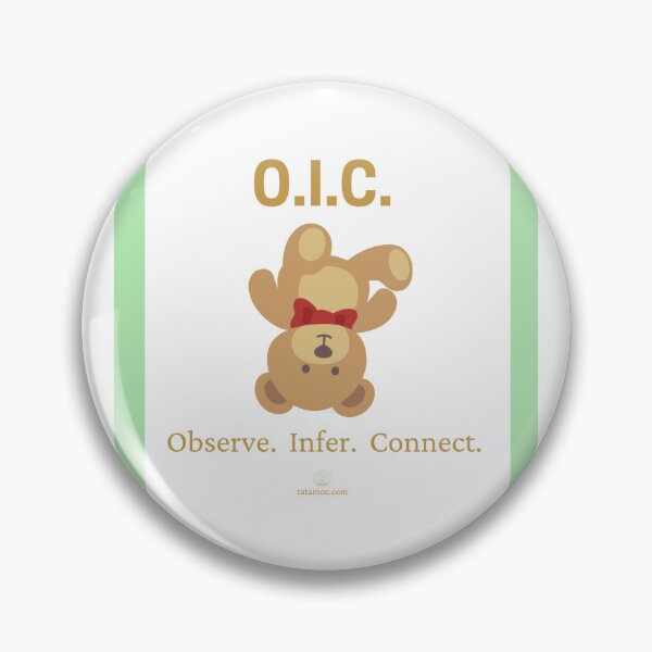 Item preview, OIC!   Observe  Infer Connect - Early Childhood Education tips designed and sold by Tatamoc.