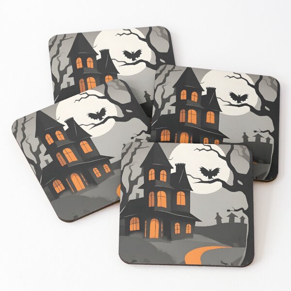 Item preview, Halloween Haunted House #2 designed and sold by elgatonocturno.
