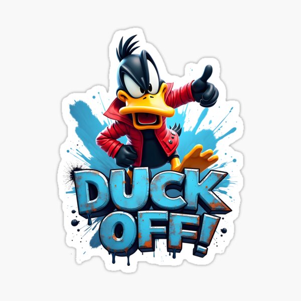 Item preview, Duck Off designed and sold by ShaneWalkerArt.