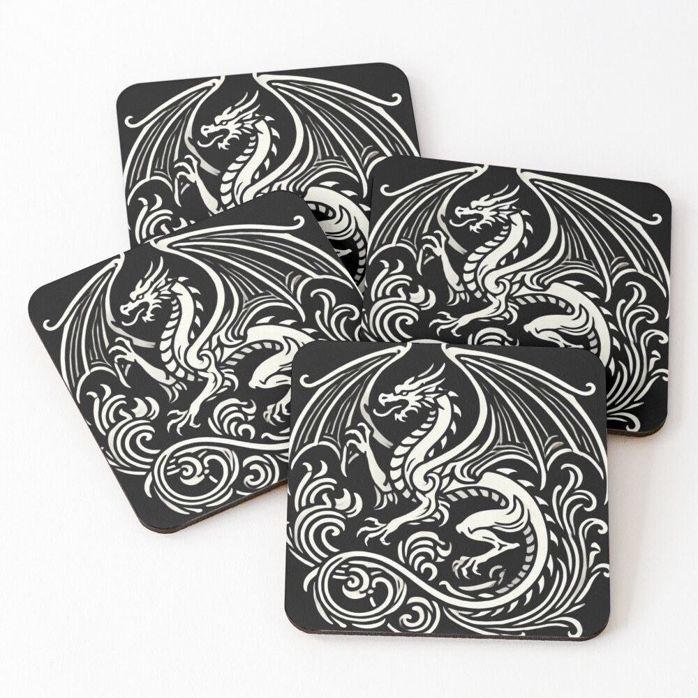 Item preview, Coasters (Set of 4) designed and sold by Bauerthreads.