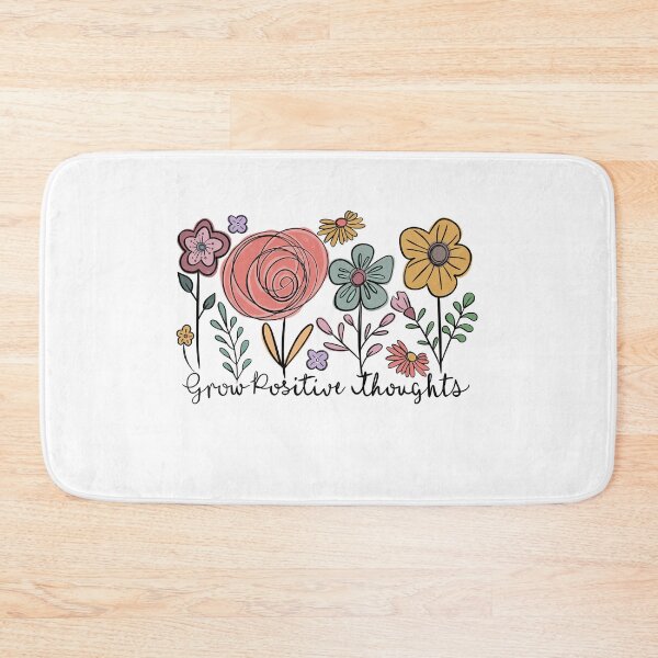 Item preview, Grow Positive Thoughts Flowers, Plant Lover, Mental Health, ABA Therapist, Speech Therapy, BCBA, Positive Affirmation, Growth Mindset designed and sold by behindthefacts.
