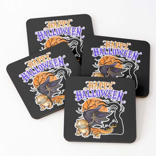Item preview, Happy Halloween Bearded Dragon Design designed and sold by BeataY6Art.