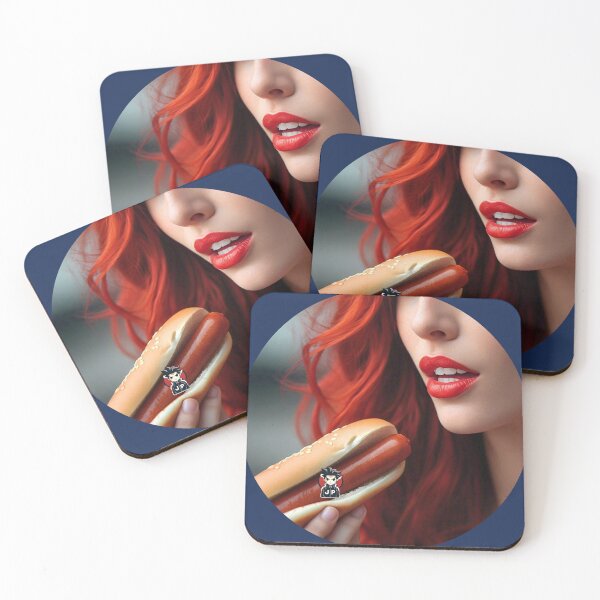 Item preview, Girl Eating Hotdog designed and sold by Jese345.