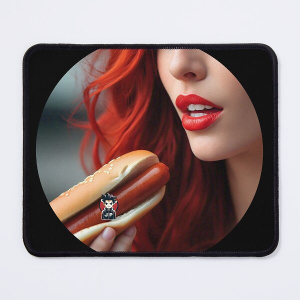 Item preview, Girl Eating Hotdog designed and sold by Jese345.