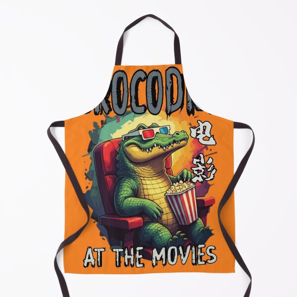 Item preview, Crocodile at the Movies designed and sold by CoolEnthusias.