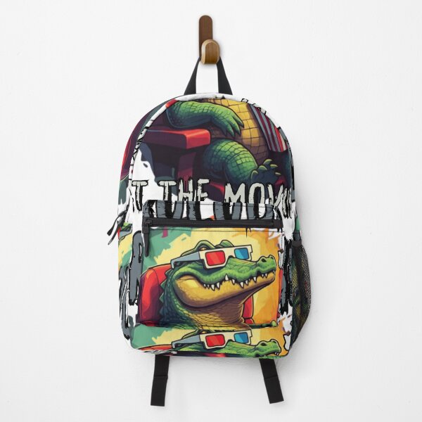 Item preview, Crocodile at the Movies designed and sold by CoolEnthusias.