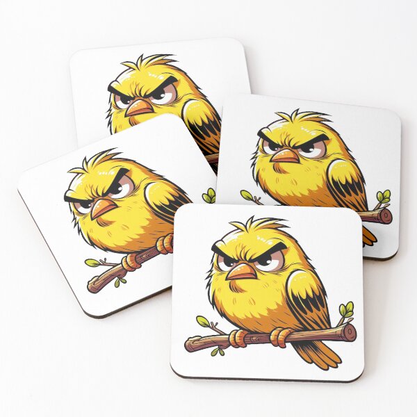 Item preview, Yellow Canary - Cartoon designed and sold by PrintspireArts.