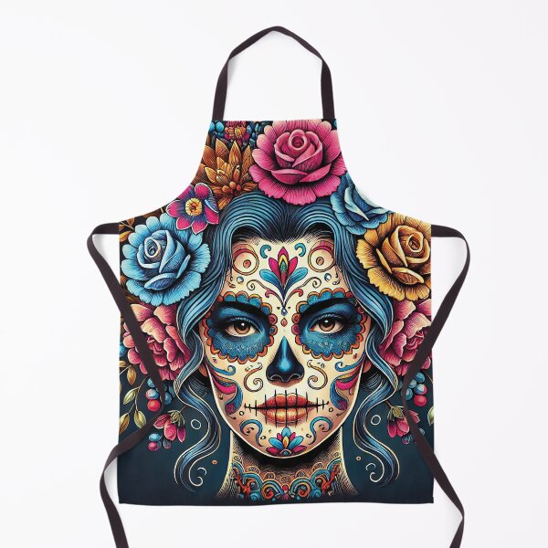 Item preview, Enigmatic Beauty: A Day of the Dead Celebration designed and sold by Gold Turtle Lina.