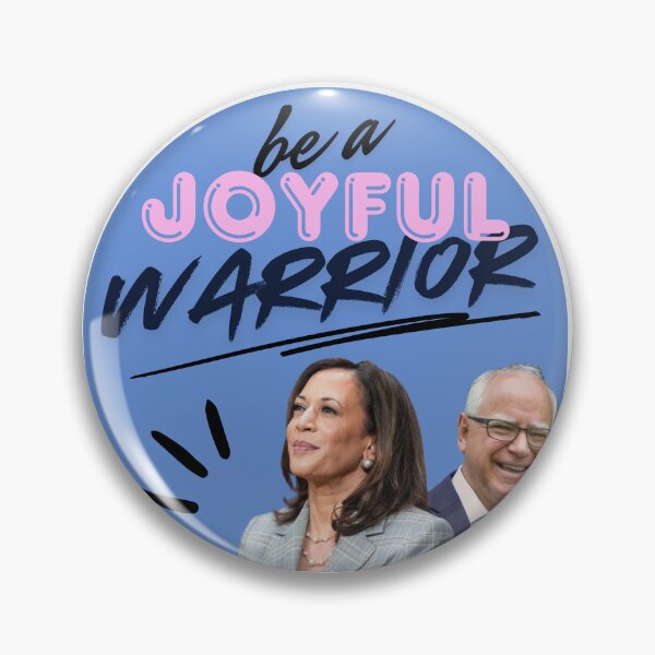 Item preview, Be a Joyful Warrior designed and sold by CatsAgainstTrmp.