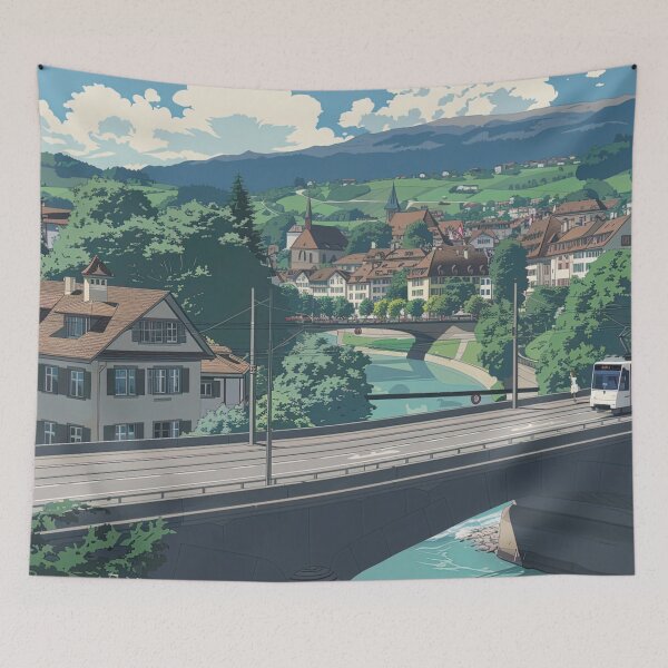 Item preview, Bern, city | Anime style designed and sold by ComicsFactory.