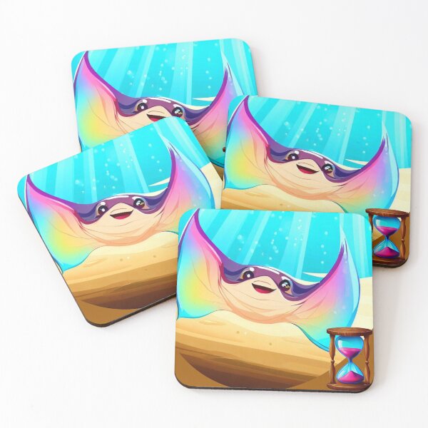 Item preview, Manta ray in search of the hourglass. designed and sold by Ciervo Primavera.