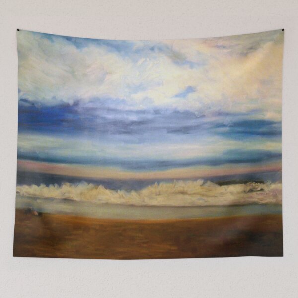 Item preview, Avon Beach - Oil on Original Photo designed and sold by Jamie  Taylor.