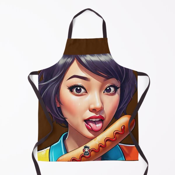 Item preview, Girl Eating Sausage designed and sold by Jese345.