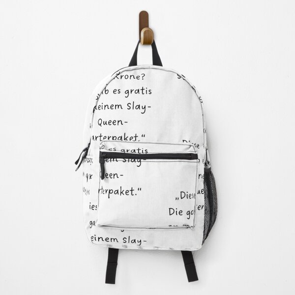 Item preview, “Diese Krone? Die gab es gratis zu meinem Slay-Queen-Starterpaket.” | Handwritten-Style Font | Minimalistic designed and sold by RM-Journey.