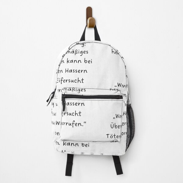 Item preview, “Warnung: Übermäßiges Töten kann bei den Hassern Eifersucht hervorrufen.” | Handwritten-Style Font | Minimalistic designed and sold by RM-Journey.