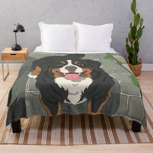 Item preview, Bernese Mountain dog | Anime style designed and sold by ComicsFactory.