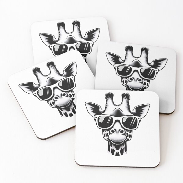 Item preview, Cool Giraffe Wearing Sunglasses  designed and sold by Smix Pixels.