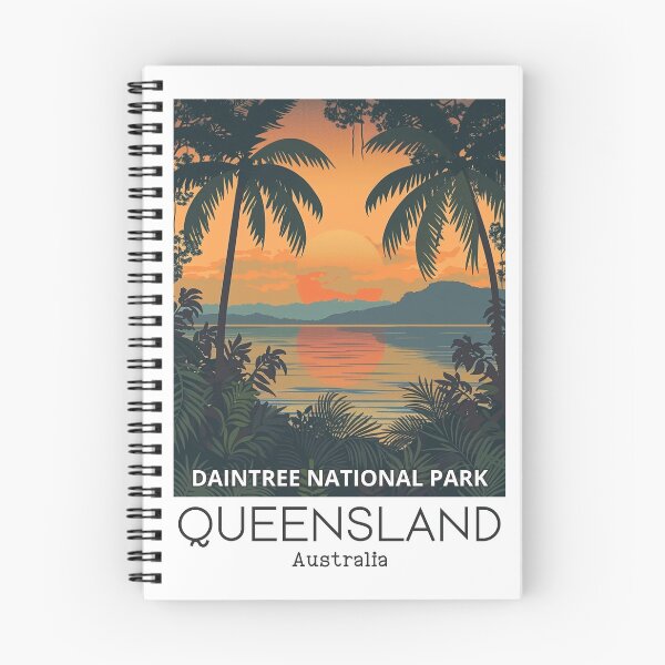 Item preview, A Vintage Travel Illustration of Daintree National Park - Queensland - Australia  designed and sold by GoodOldVintage.