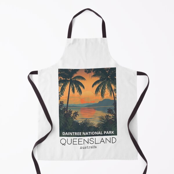 Item preview, A Vintage Travel Illustration of Daintree National Park - Queensland - Australia  designed and sold by GoodOldVintage.