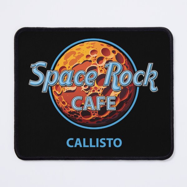 Item preview, Space Rock Cafe - Callisto Clean Logo designed and sold by TheRetroVGers.
