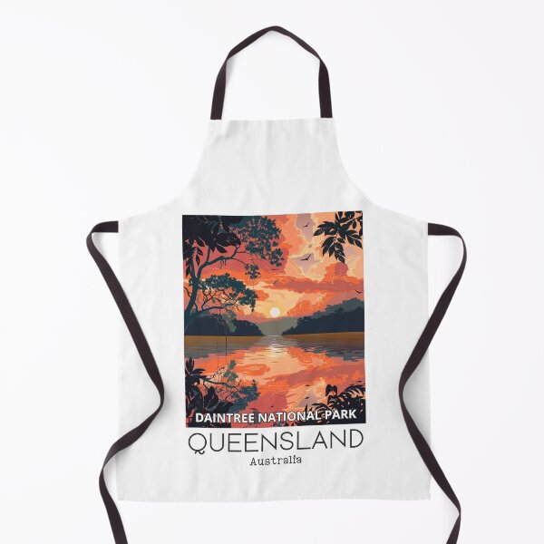 Item preview, A Vintage Travel Illustration of Daintree National Park - Queensland - Australia  designed and sold by GoodOldVintage.