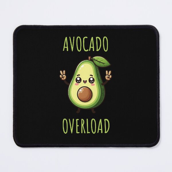 Item preview, Avocado overload (kawaii) designed and sold by SekoOne.