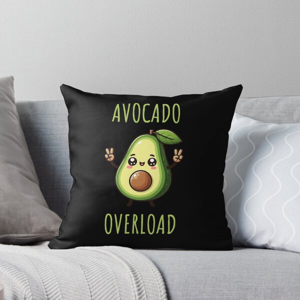 Item preview, Avocado overload (kawaii) designed and sold by SekoOne.