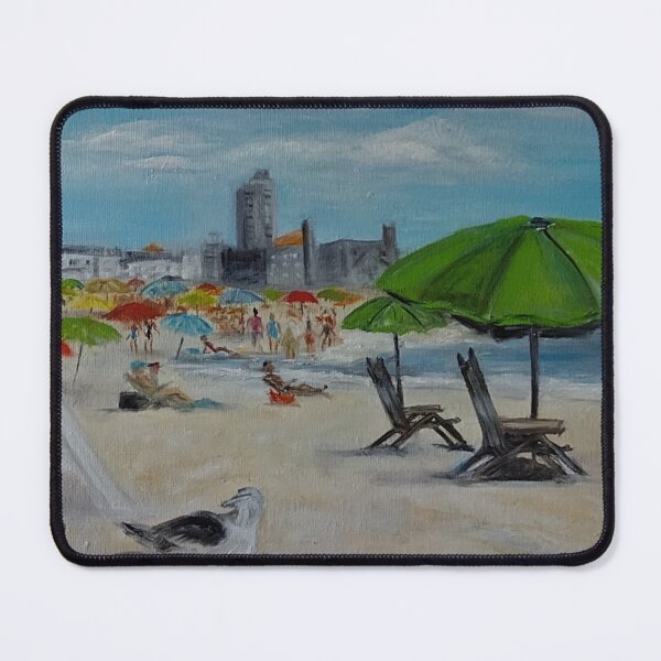 Item preview, Looking at Asbury Park - Original Oil on Canvas designed and sold by Jamie Taylor.