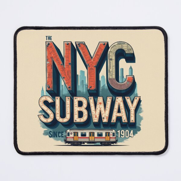 Item preview, New York Subway NYC Subway Train designed and sold by MayaDelaye.