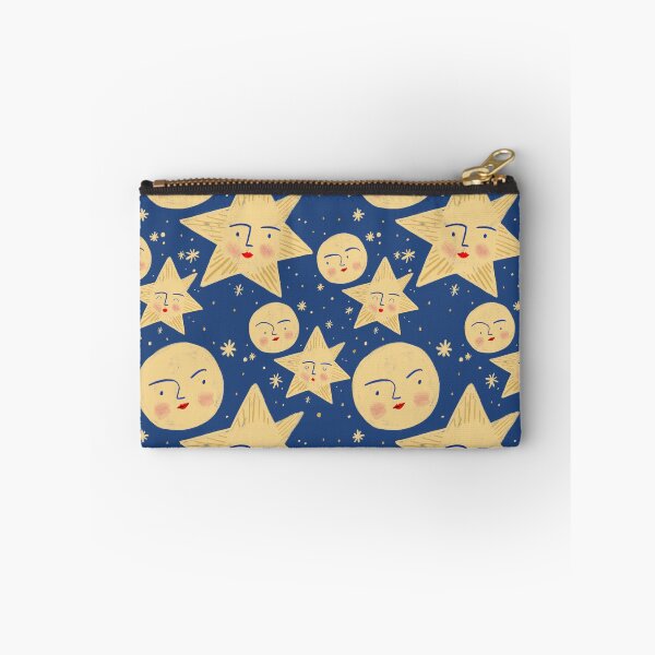 Item preview, Retro 90s Celestial Moon and Star Pattern by Illustrator Jemma Jamie SKidmore  designed and sold by Jemma Jamie Skidmore.