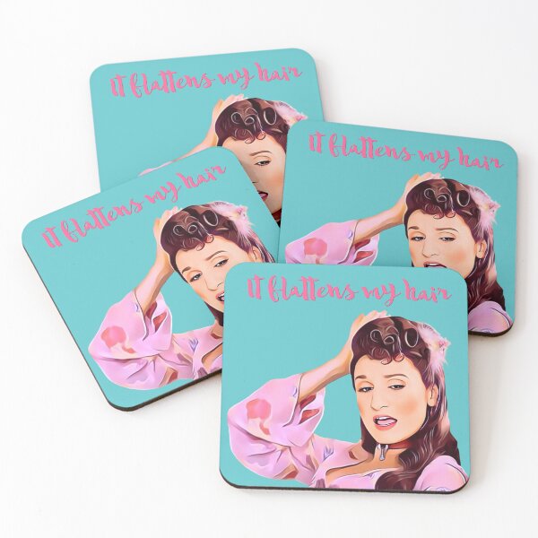 Item preview, It Flattens My Hair designed and sold by Smile More Art Store ⭐️⭐️⭐️⭐️⭐️.