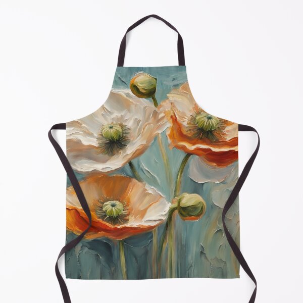 Item preview, Impasto Icelandic Poppies designed and sold by Glimmersmith.