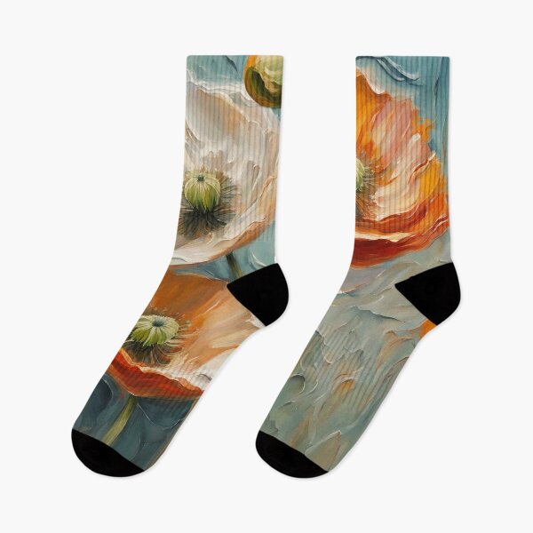 Item preview, Impasto Icelandic Poppies designed and sold by Glimmersmith.