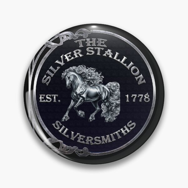 Item preview, the Silver Stallion Silversmiths designed and sold by Foxlindesigns.