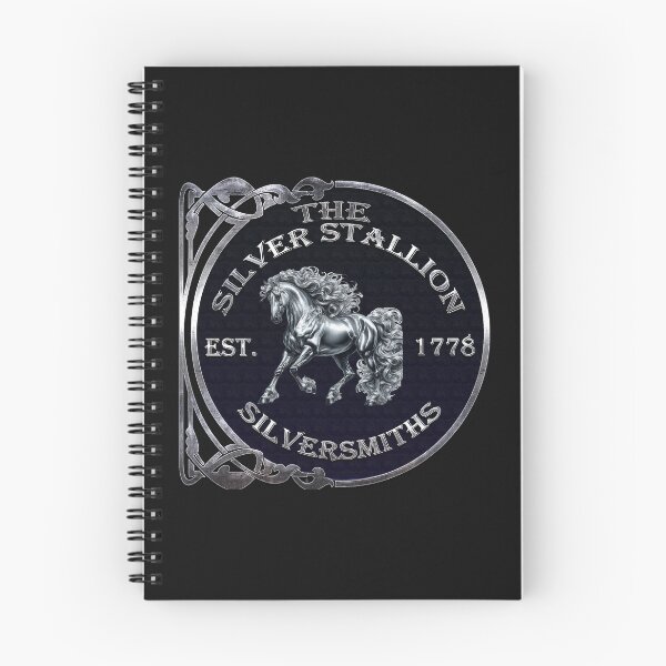 Item preview, the Silver Stallion Silversmiths designed and sold by Foxlindesigns.