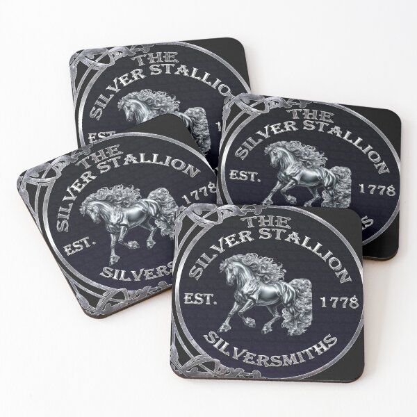 Item preview, the Silver Stallion Silversmiths designed and sold by Foxlindesigns.