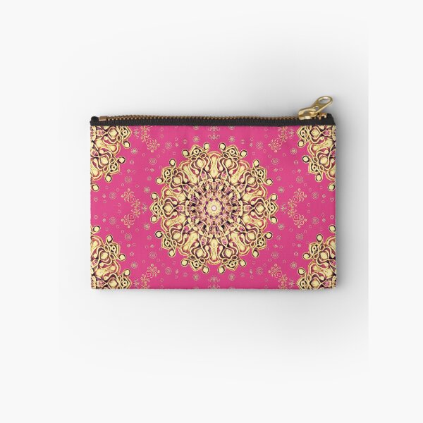 Item preview, Classic Pink Snowflake (Golden) designed and sold by MidnightRain.
