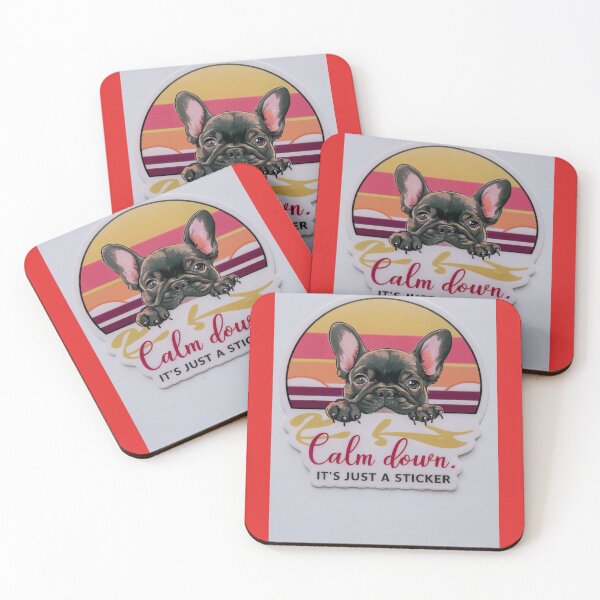 Item preview, Calm Down It's Just A Sticker  designed and sold by CanvasCarousel.