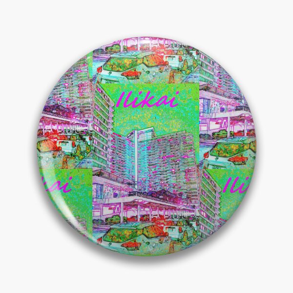 Item preview, The world famous Ilikai Hotel as viewed from the harbor front II designed and sold by R-F-B.
