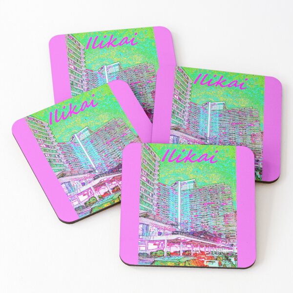 Item preview, The world famous Ilikai Hotel as viewed from the harbor front II designed and sold by R-F-B.