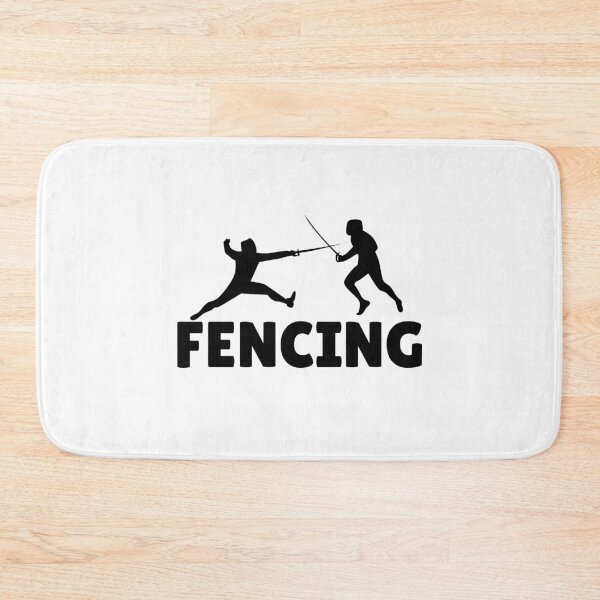 Item preview, FENCING (1) - BLACK designed and sold by ArtsyCity.